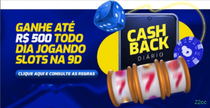 Imagem promocional do cassino online da 22cc mostrando jogos ao vivo